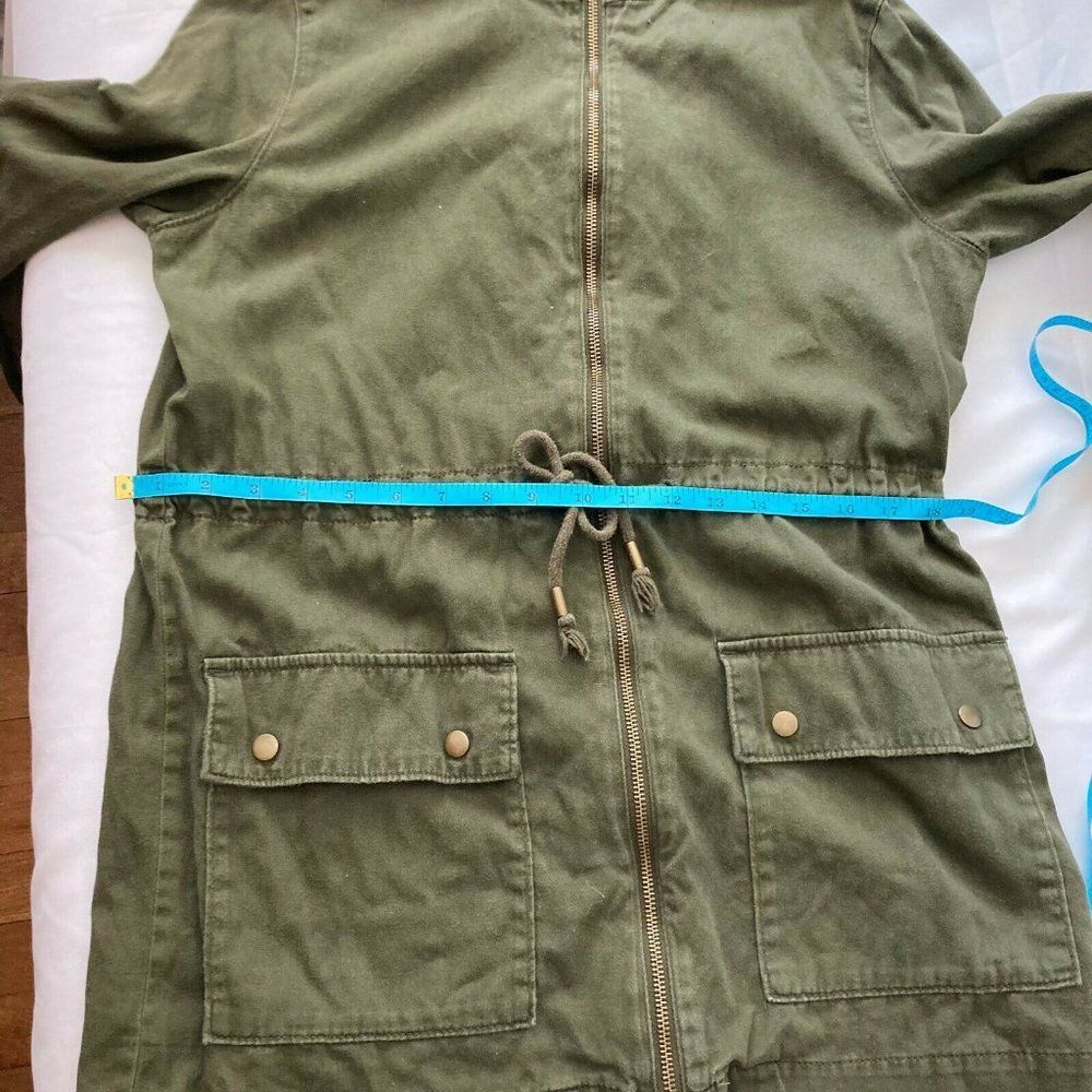 Old Navy 100% Cotton Olive Safari Utility Jacket - Picture 11 of 12